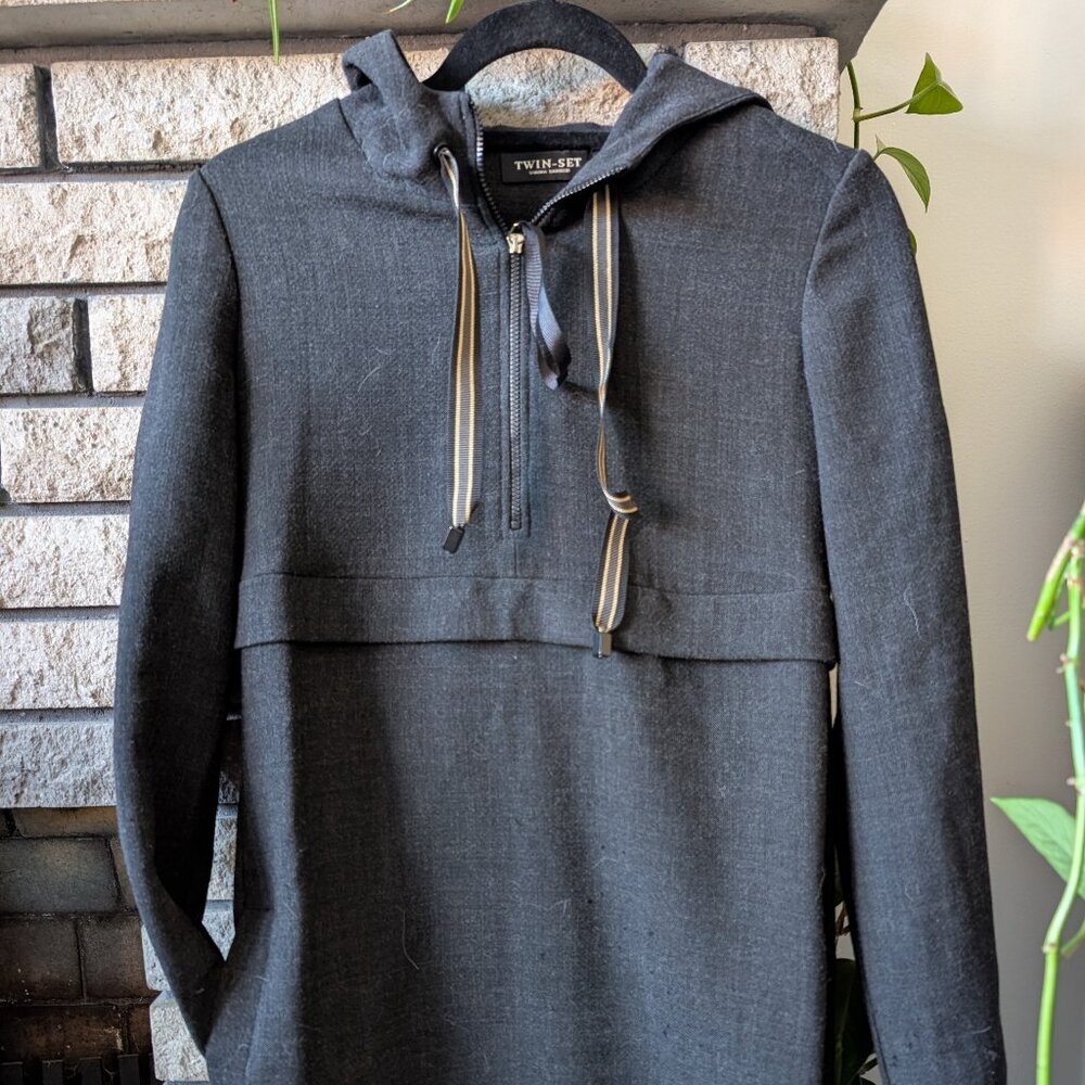 Twinset dress/tunic with hood
